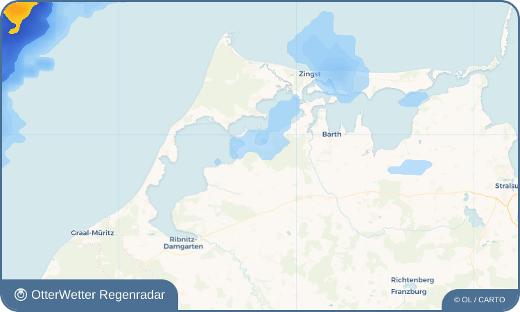 OtterWetter Regenradar-Widget Hermannshagen Heide