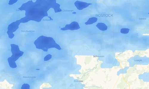 Regenradar Vorschaubild - Aktuelle Niederschläge in Hohen Luckow und Umgebung