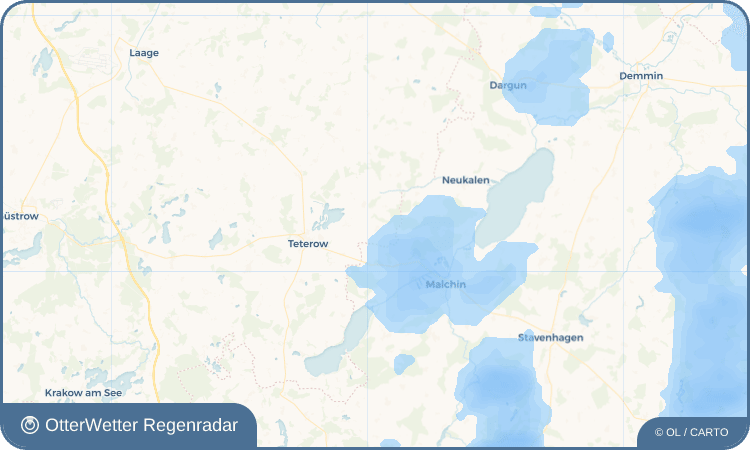 OtterWetter Regenradar-Widget Hohen Mistorf
