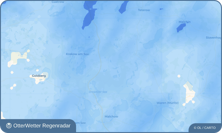 OtterWetter Regenradar-Widget Hohen Wangelin