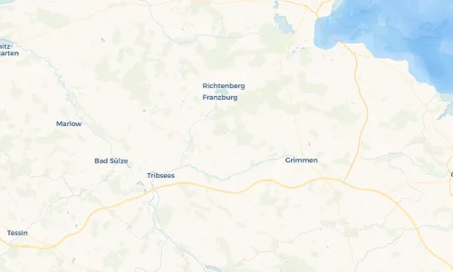 Regenradar Vorschaubild - Aktuelle Niederschläge in Hohenbarnekow und Umgebung