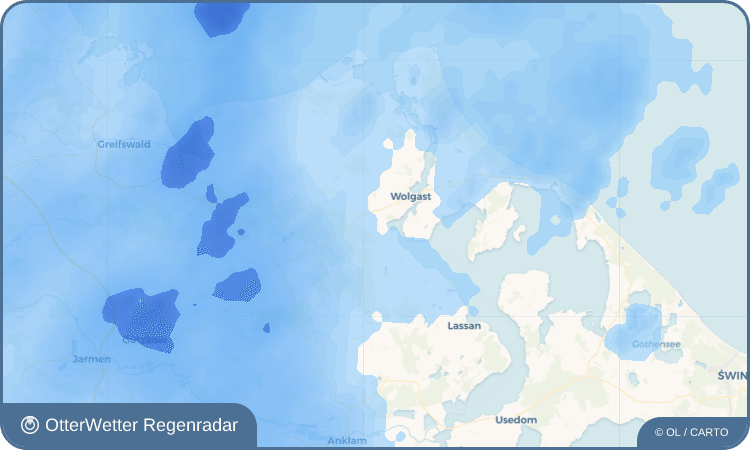 OtterWetter Regenradar-Widget Hohendorf