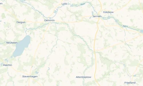 Regenradar Vorschaubild - Aktuelle Niederschläge in Hohenmocker und Umgebung