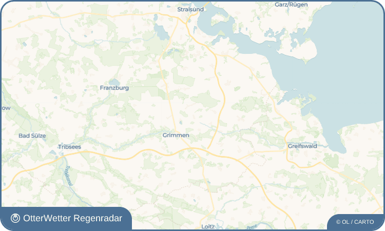 OtterWetter Regenradar-Widget Hohenwarth