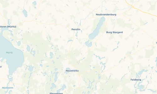 Regenradar Vorschaubild - Aktuelle Niederschläge in Hohenzieritz und Umgebung