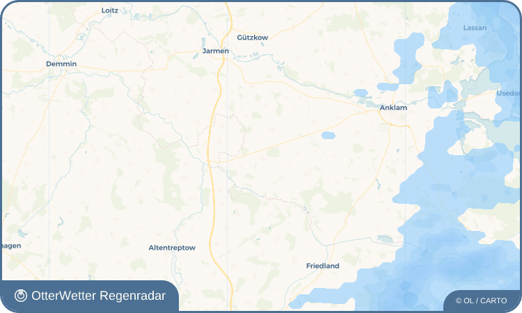 OtterWetter Regenradar-Widget Iven