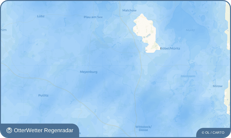 OtterWetter Regenradar-Widget Jaebetz