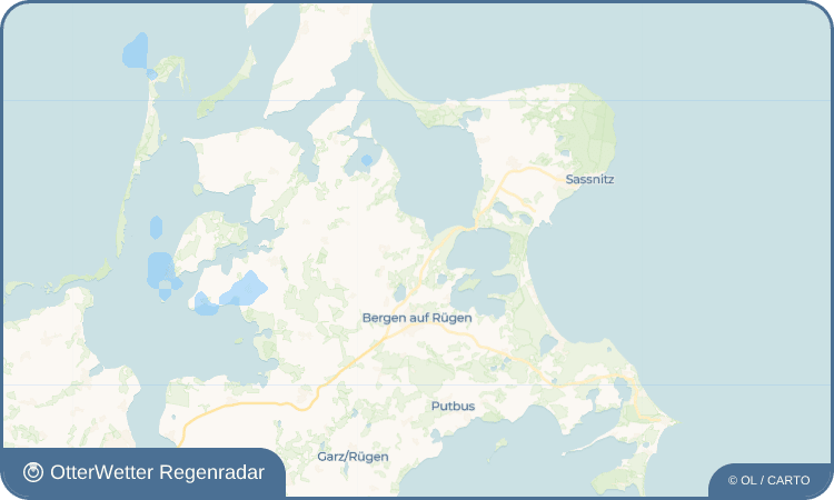 OtterWetter Regenradar-Widget Jarnitz