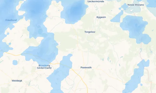 Regenradar Vorschaubild - Aktuelle Niederschläge in Jatznick und Umgebung