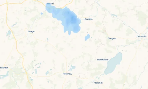 Regenradar Vorschaubild - Aktuelle Niederschläge in Jördenstorf und Umgebung