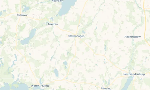 Regenradar Vorschaubild - Aktuelle Niederschläge in Jürgenstorf und Umgebung