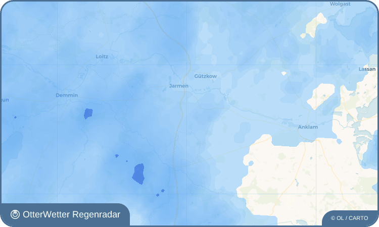 OtterWetter Regenradar-Widget Kadow