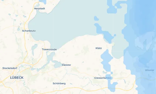 Regenradar Vorschaubild - Aktuelle Niederschläge in Kalkhorst und Umgebung