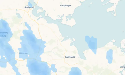 Regenradar Vorschaubild - Aktuelle Niederschläge in Kalkvitz und Umgebung