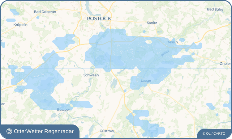 OtterWetter Regenradar-Widget Kankel