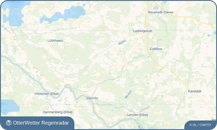 Widget-Vorschau für Karenz Wetter-Widget-Vorschau mit Vorhersagedaten für Karenz