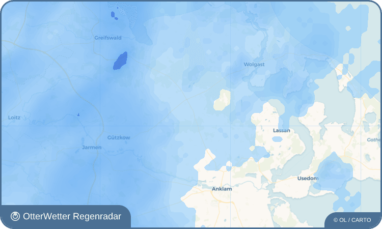 OtterWetter Regenradar-Widget Karlsburg
