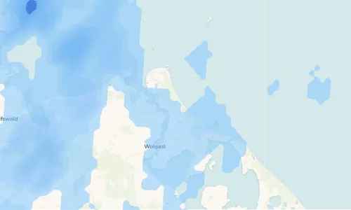 Regenradar Vorschaubild - Aktuelle Niederschläge in Karlshagen und Umgebung