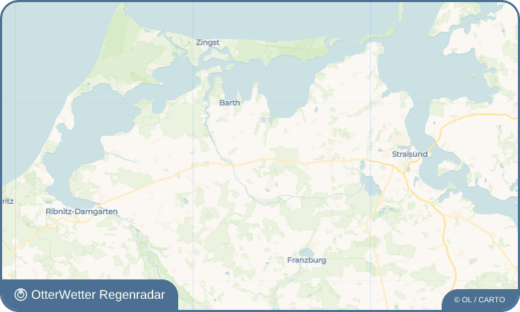 OtterWetter Regenradar-Widget Karnin