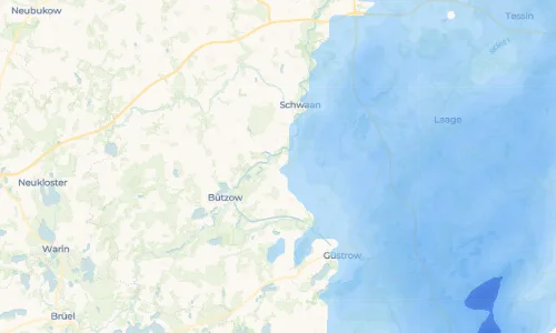 Regenradar Vorschaubild - Aktuelle Niederschläge in Kassow und Umgebung