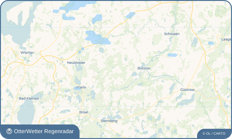 OtterWetter Regenradar-Widget Katelbogen