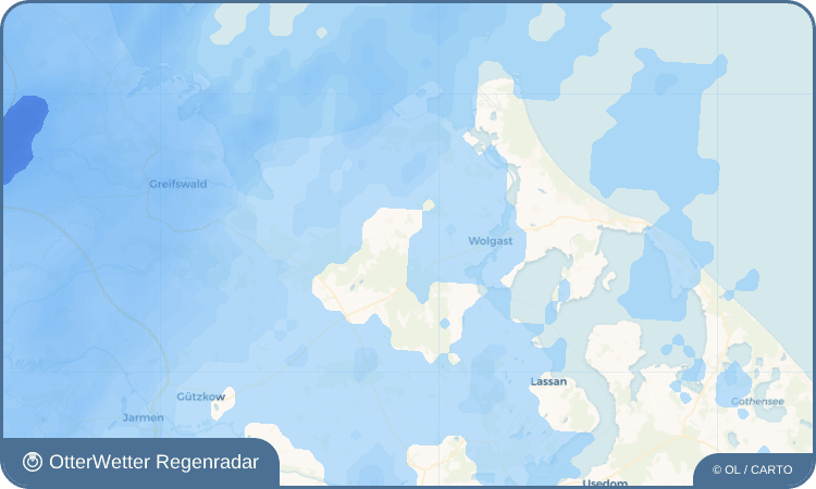OtterWetter Regenradar-Widget Katzow