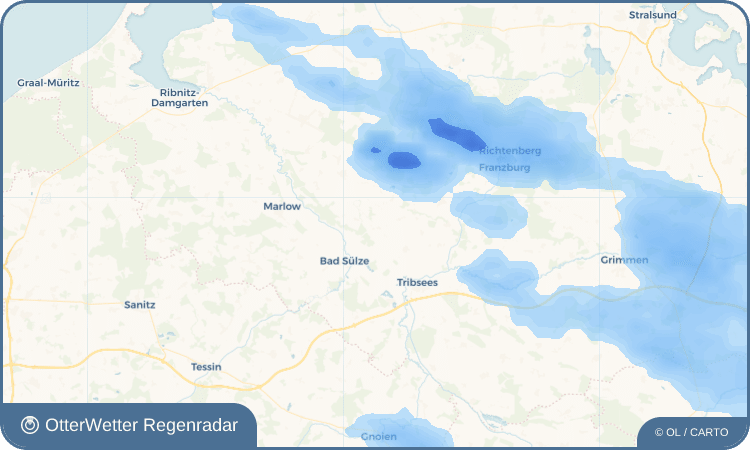Wetter-Widget-Vorschau mit Vorhersagedaten für Kavelsdorf