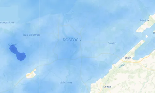 Regenradar Vorschaubild - Aktuelle Niederschläge in Kessin und Umgebung