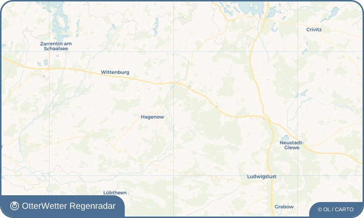 OtterWetter Regenradar-Widget Kirch Jesar
