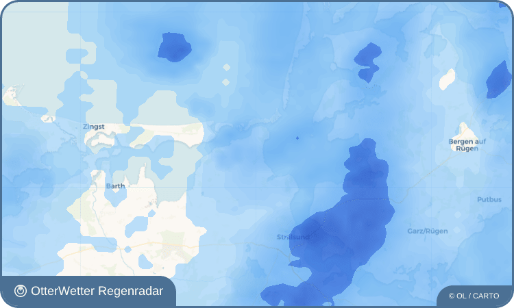 OtterWetter Regenradar-Widget Klausdorf