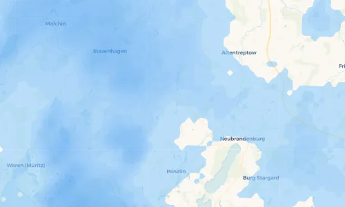 Regenradar Vorschaubild - Aktuelle Niederschläge in Kleeth und Umgebung