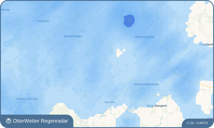 OtterWetter Regenradar-Widget Kleeth