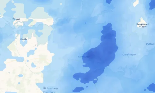 Regenradar Vorschaubild - Aktuelle Niederschläge in Klein Kedingshagen und Umgebung