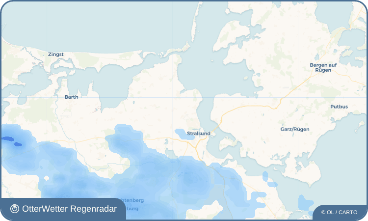 OtterWetter Regenradar-Widget Klein Kedingshagen