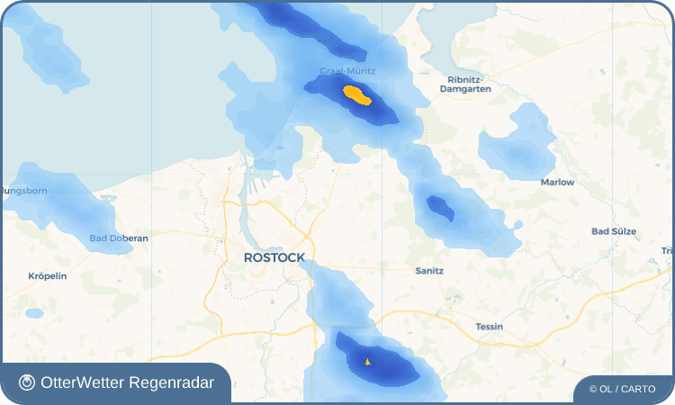 Widget-Vorschau für Klein Kussewitz Wetter-Widget-Vorschau mit Vorhersagedaten für Klein Kussewitz