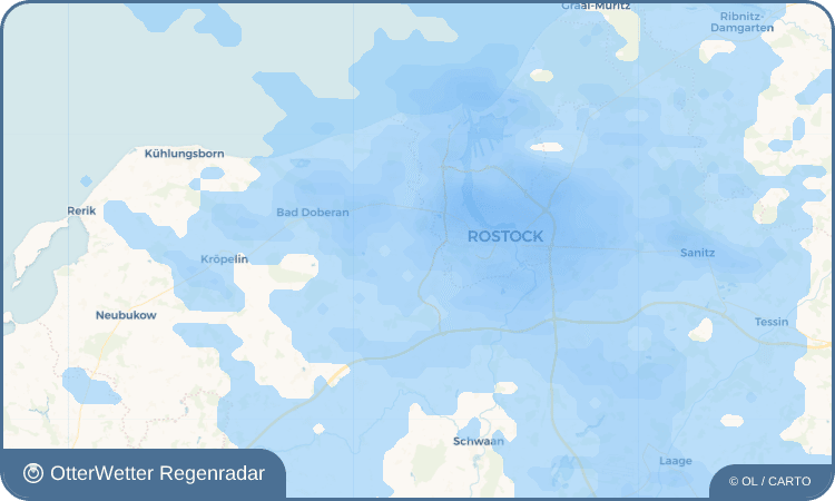 OtterWetter Regenradar-Widget Klein Schwaß