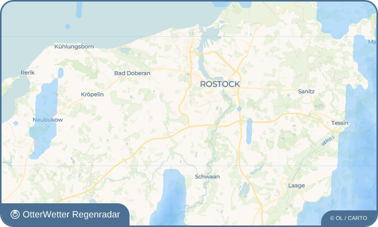 Wetter-Widget-Vorschau mit Vorhersagedaten für Klein Stove