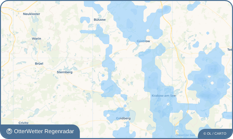 Widget-Vorschau für Klein Upahl Wetter-Widget-Vorschau mit Vorhersagedaten für Klein Upahl