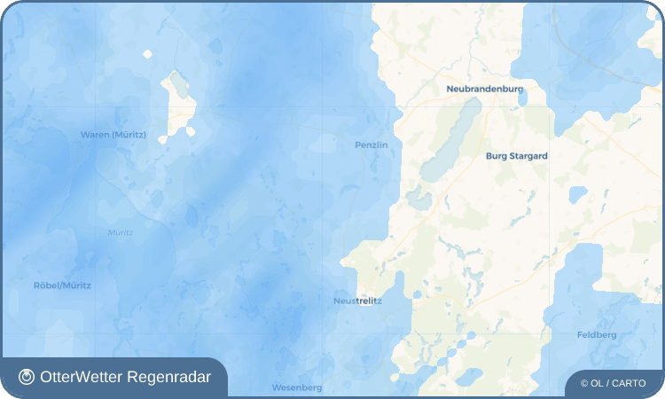 OtterWetter Regenradar-Widget Klein Vielen