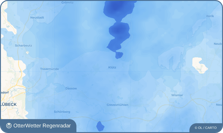 Widget-Vorschau für Klütz Wetter-Widget-Vorschau mit Vorhersagedaten für Klütz