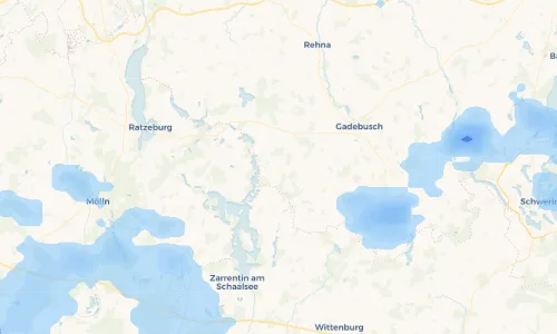 Regenradar Vorschaubild - Aktuelle Niederschläge in Kneese und Umgebung