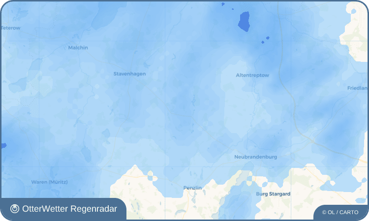 OtterWetter Regenradar-Widget Knorrendorf