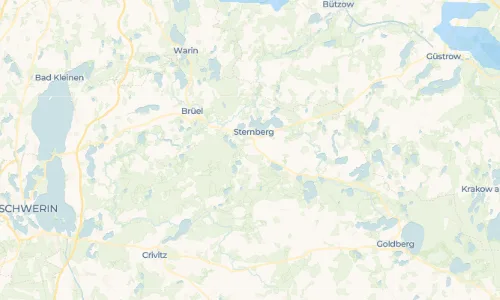 Regenradar Vorschaubild - Aktuelle Niederschläge in Kobrow 2 und Umgebung