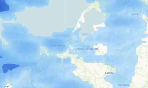 Regenradar Körkwitz Hof: aktuelle Niederschläge in Körkwitz Hof und Umgebung, Stand 20. Oktober 2026 um 16:45 Uhr