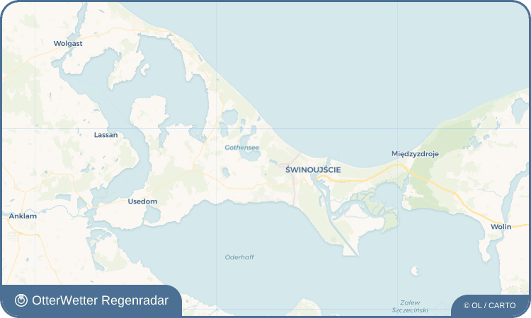 Widget-Vorschau für Korswandt Wetter-Widget-Vorschau mit Vorhersagedaten für Korswandt