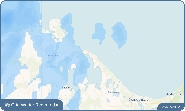 OtterWetter Regenradar-Widget Koserow