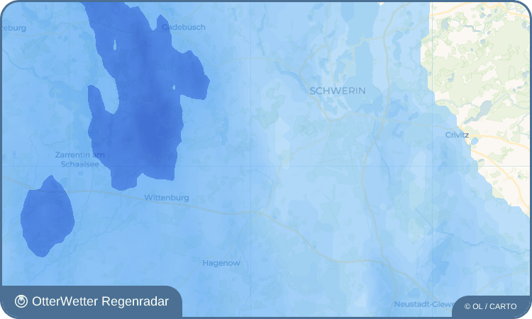 OtterWetter Regenradar-Widget Kothendorf
