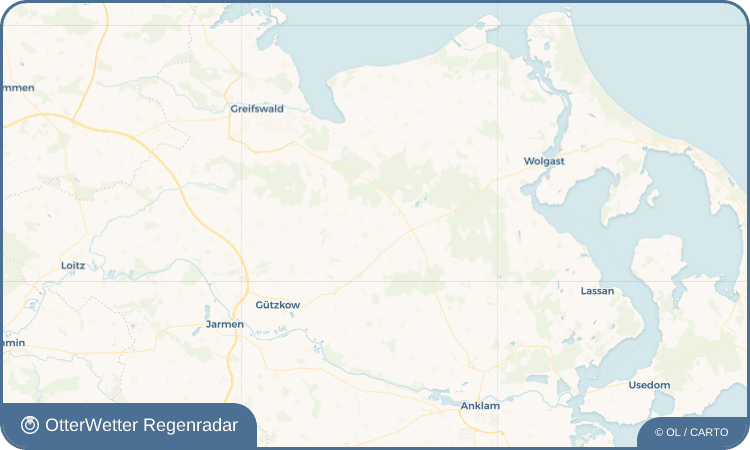 OtterWetter Regenradar-Widget Krebsow