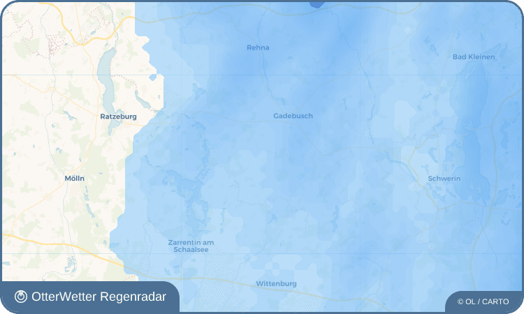Widget-Vorschau für Krembz Wetter-Widget-Vorschau mit Vorhersagedaten für Krembz