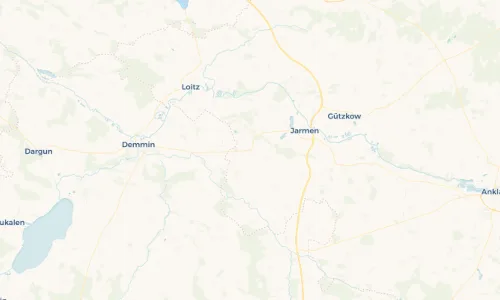 Regenradar-Vorschau: aktuelle Niederschläge in Kruckow und Umgebung